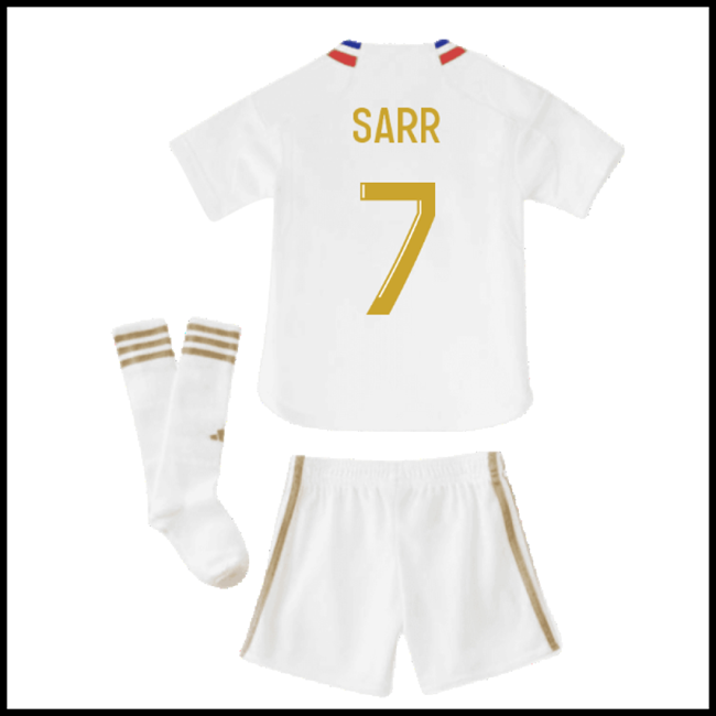 Nogometni Dres Olympique Lyonnais Dječji SARR #7 Domaći Komplet 2023-2024