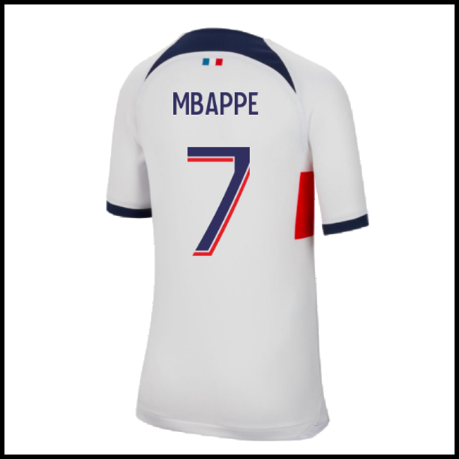 Nogometni Dres Paris Saint Germain PSG MBAPPE #7 Gostujući Komplet 2023-2024