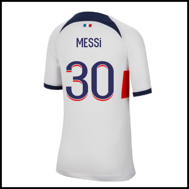 Nogometni Dres Paris Saint Germain PSG MESSI #30 Gostujući Komplet 2023-2024