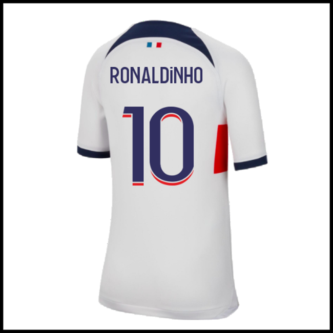Nogometni Dres Paris Saint Germain PSG RONALDINHO #10 Gostujući Komplet 2023-2024