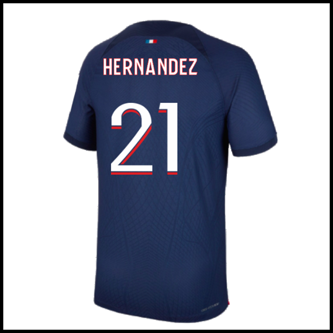 Nogometni Dres Paris Saint Germain PSG HERNANDEZ #21 Domaći Komplet 2023-2024