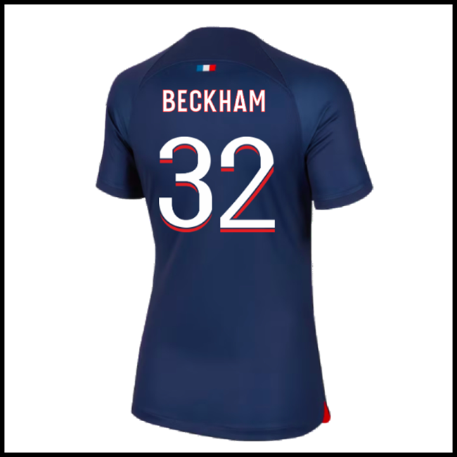 Nogometni Dres Paris Saint Germain PSG Ženska BECKHAM #32 Domaći Komplet 2023-2024