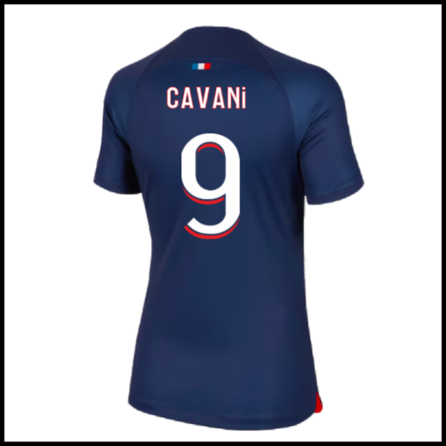 Nogometni Dres Paris Saint Germain PSG Ženska CAVANI #9 Domaći Komplet 2023-2024