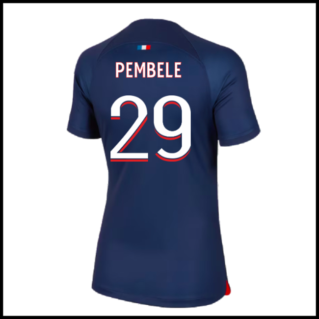 Nogometni Dres Paris Saint Germain PSG Ženska PEMBELE #29 Domaći Komplet 2023-2024