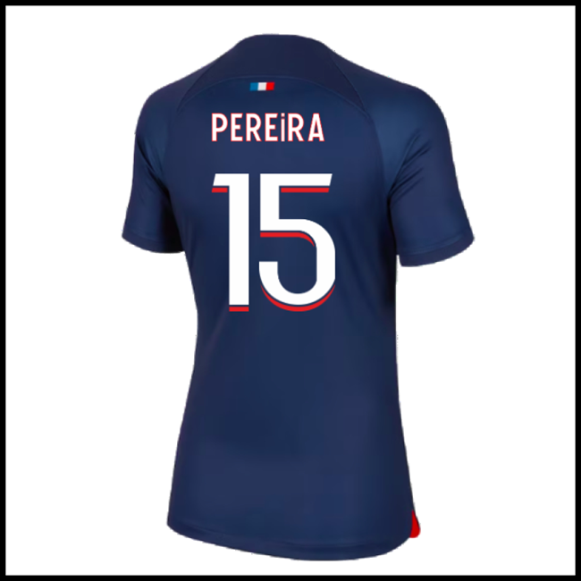 Nogometni Dres Paris Saint Germain PSG Ženska PEREIRA #15 Domaći Komplet 2023-2024