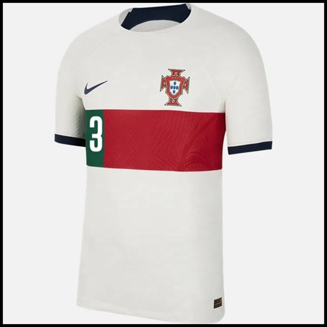Portugal PEPE #3 Dresovi,jeftina Nogometni Dres Portugal PEPE #3 Gostujući Komplet Svjetsko Prvenstvo 2022 sport shop