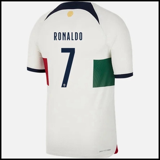 Nogometni Dres Portugal RONALDO #7 Gostujući Komplet Svjetsko Prvenstvo 2022