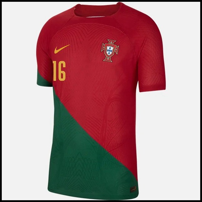 Portugal R SANCHES #16 Dres,cijena Nogometni Dres Portugal R SANCHES #16 Domaći Komplet Svjetsko Prvenstvo 2022 online shop
