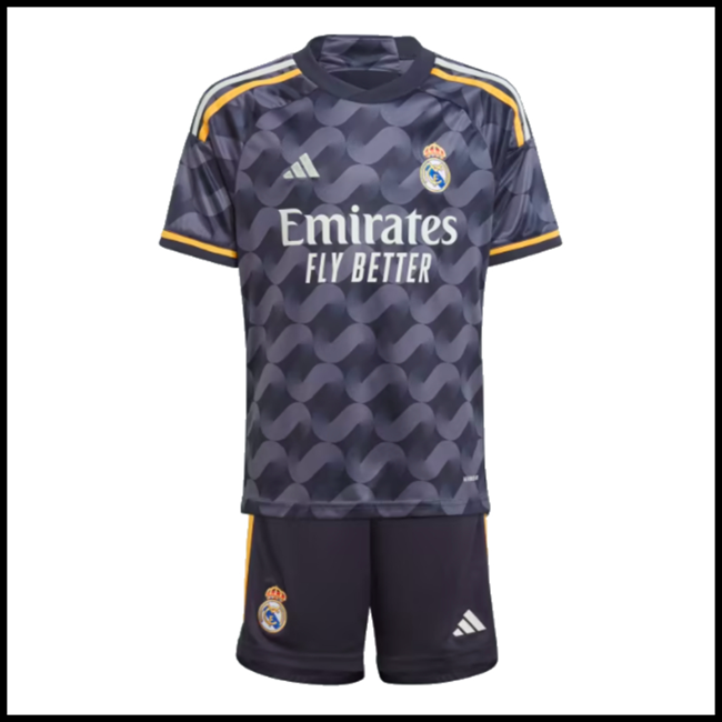 FC Real Madrid DI STEFANO #9 Odjeća,izrada Nogometni Dres FC Real Madrid Dječji DI STEFANO #9 Gostujući Komplet 2023-2024 komplet