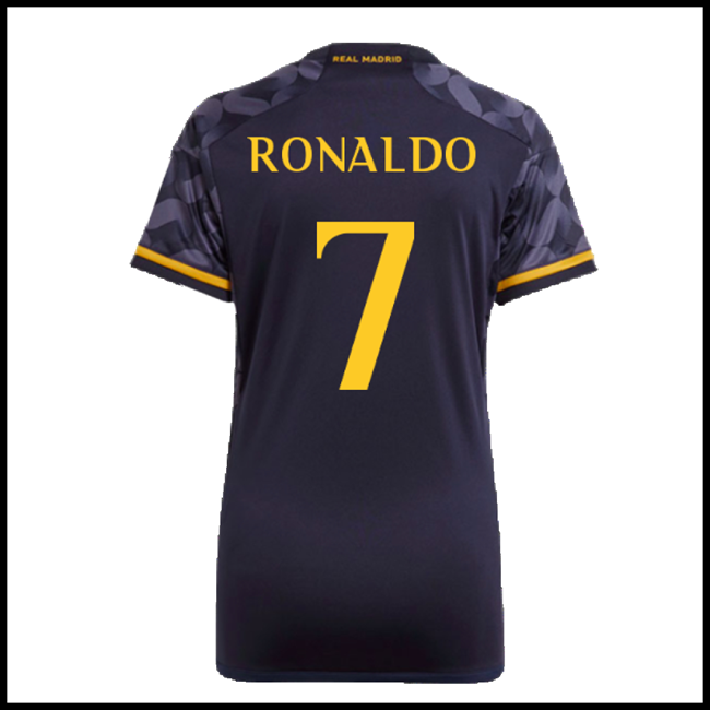 Nogometni Dres FC Real Madrid Ženska RONALDO #7 Gostujući Komplet 2023-2024