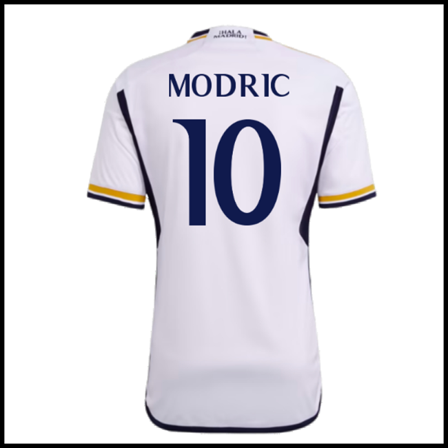 Nogometni Dres FC Real Madrid MODRIC #10 Domaći Komplet 2023-2024
