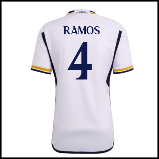 Nogometni Dres FC Real Madrid RAMOS #4 Domaći Komplet 2023-2024