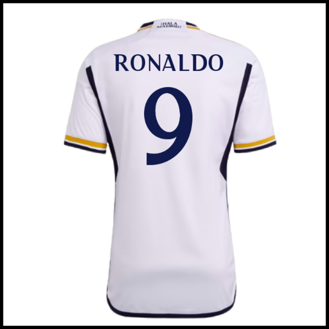 Nogometni Dres FC Real Madrid RONALDO #9 Domaći Komplet 2023-2024
