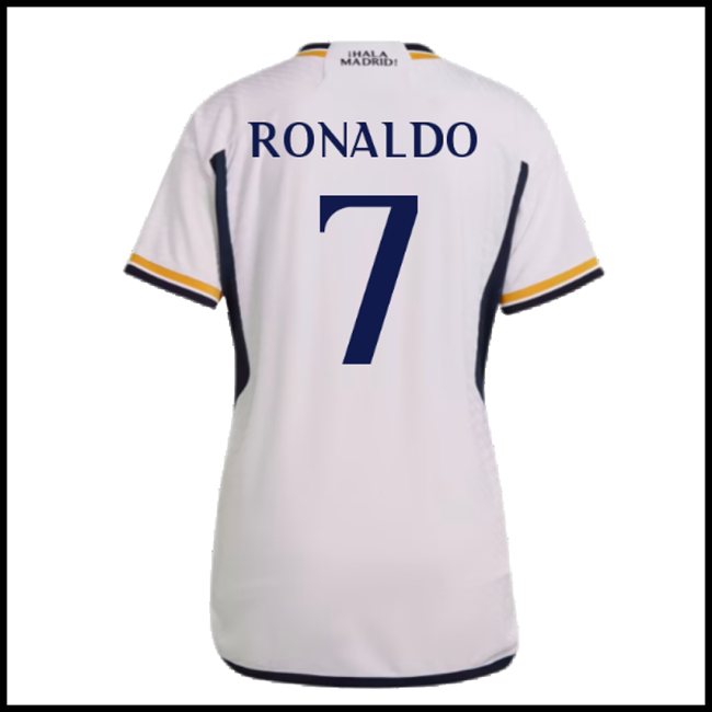 Nogometni Dres FC Real Madrid Ženska RONALDO #7 Domaći Komplet 2023-2024