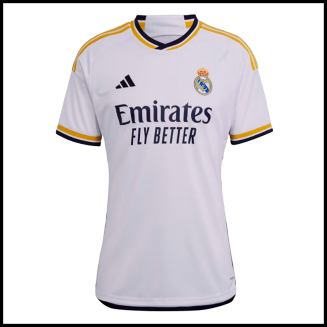 FC Real Madrid ALABA #4 Dresovi,jeftina Nogometni Dres FC Real Madrid Ženska ALABA #4 Domaći Komplet 2023-2024 sport web shop