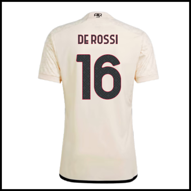 Nogometni Dres AS Roma DE ROSSI #16 Gostujući Komplet 2023-2024