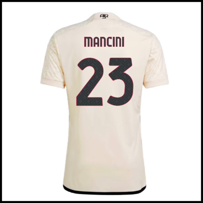 Nogometni Dres AS Roma MANCINI #23 Gostujući Komplet 2023-2024