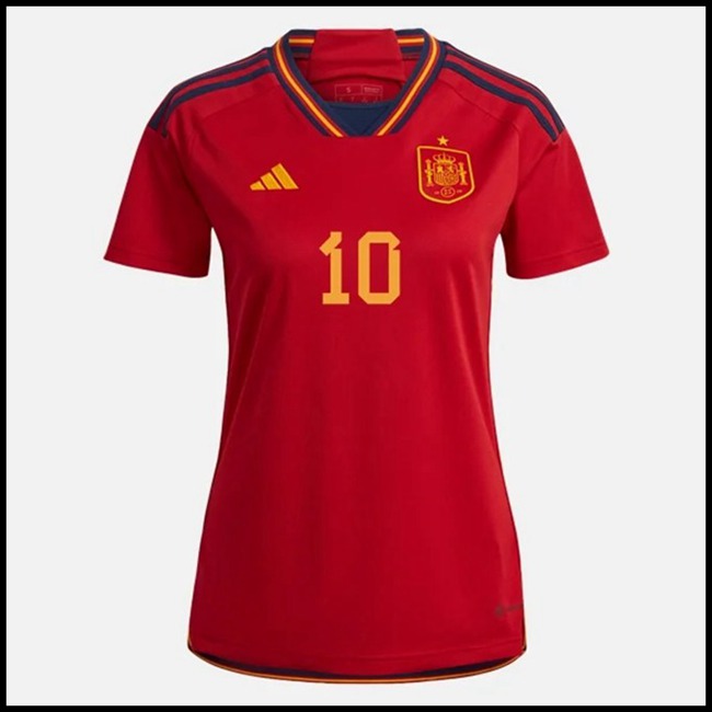 Španjolska PEDRI #10 Dresova,internet Nogometni Dres Španjolska Ženska PEDRI #10 Domaći Komplet Svjetsko Prvenstvo 2022 oprema