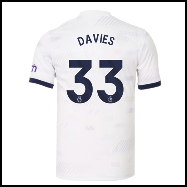 Nogometni Dres Tottenham Hotspur DAVIES #33 Domaći Komplet 2023-2024