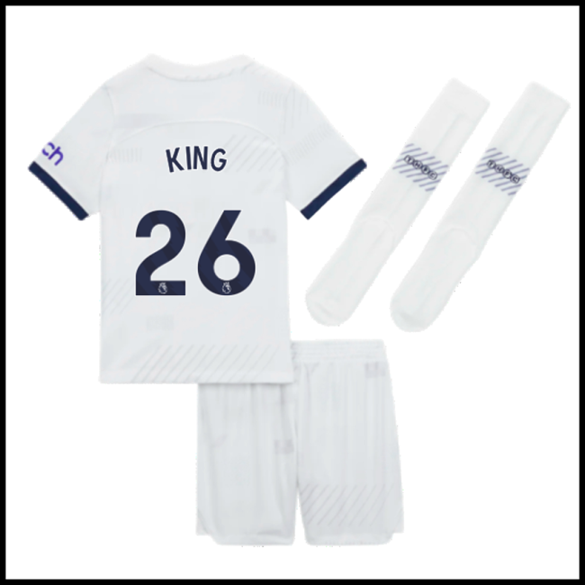 Nogometni Dres Tottenham Hotspur Dječji KING #26 Domaći Komplet 2023-2024