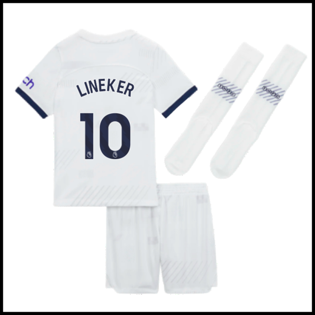 Nogometni Dres Tottenham Hotspur Dječji LINEKER #10 Domaći Komplet 2023-2024