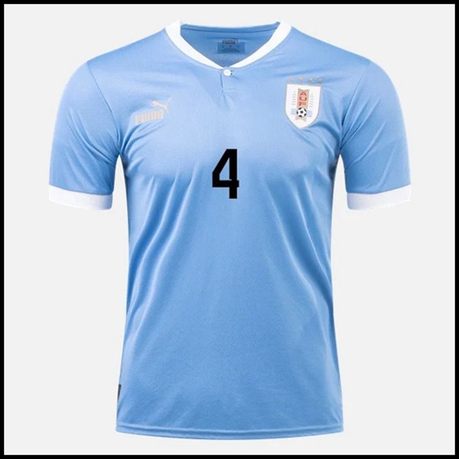 Urugvaj R ARAUJO #4 Trenirke,original Nogometni Dres Urugvaj R ARAUJO #4 Domaći Komplet Svjetsko Prvenstvo 2022 online hr