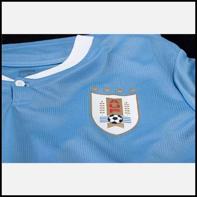 Dresovi Za Mali Nogomet Urugvaj Domaći,Dresovi Urugvaj,Urugvaj E CAVA # Odjeća